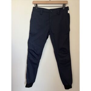 Kith Pants Women's Size 26 Navy Utility Joggers Casual Trousers Cotton